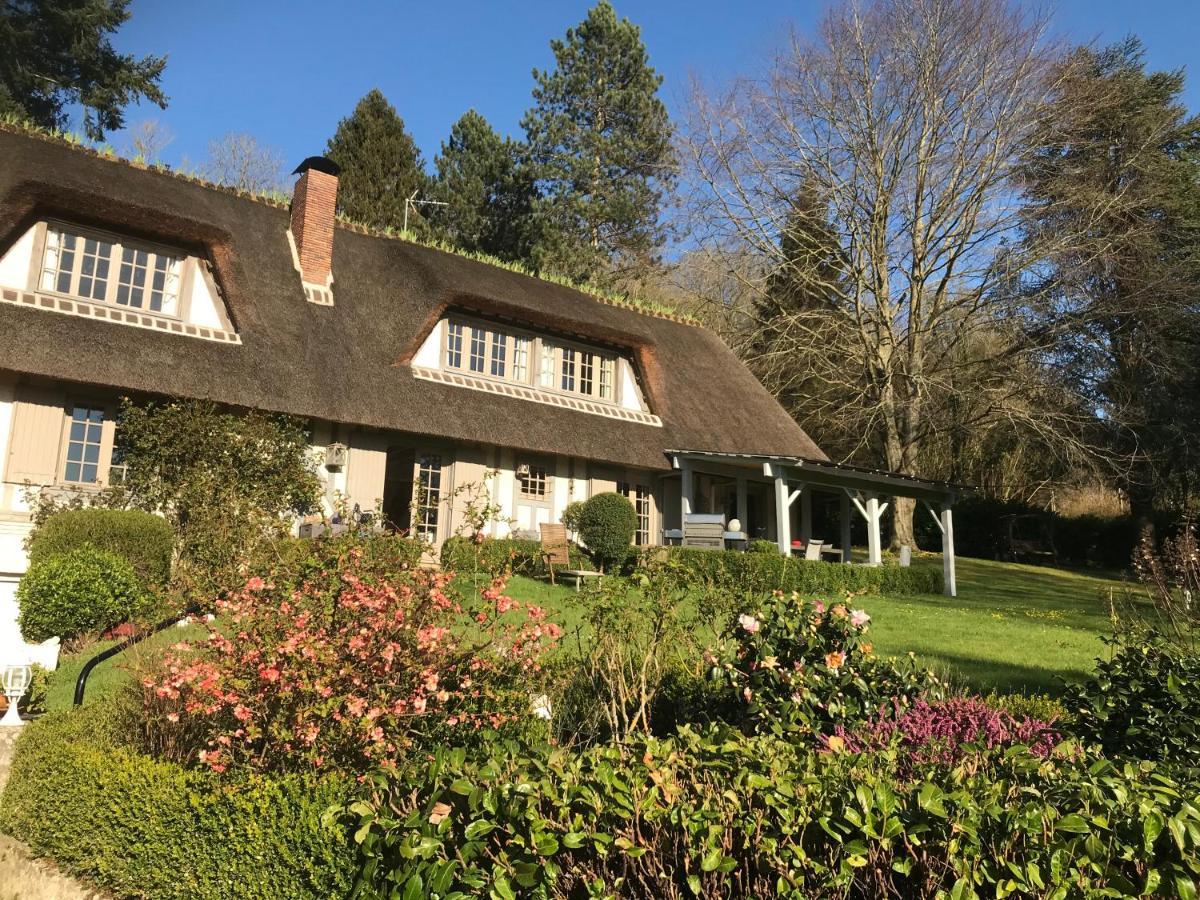 Les Chaumieres Du Pays D'Auge Bed & Breakfast Le Breuil-en-Auge Exterior foto